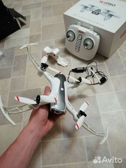 Квадрокоптер syma w1 pro дрон с камерой