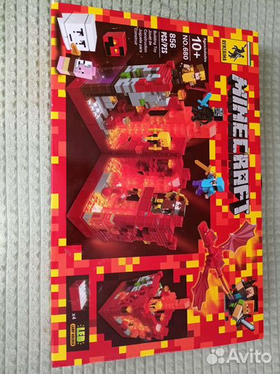 Набор lego майнкрафт