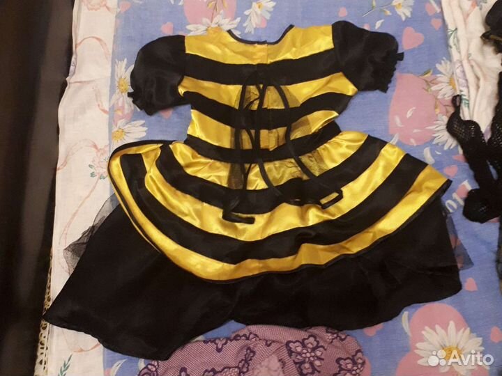 Новогодний костюм пчелка и ведьма