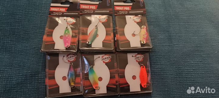 Форелевые блесна