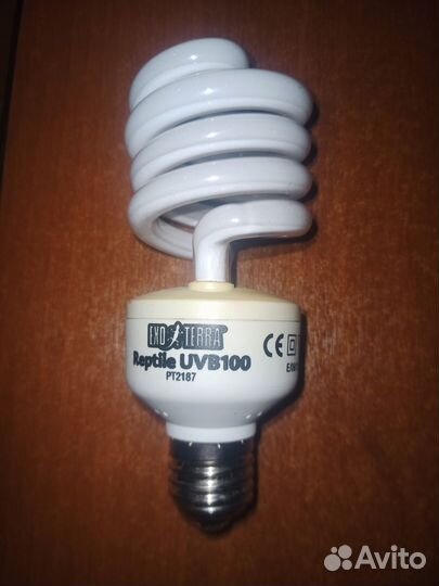 Лампа Exo Terra Reptile UVB100 25W цоколь E27