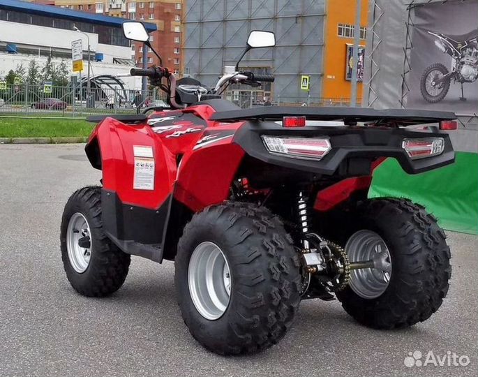 Квадроцикл Motoland MAX 200 красный