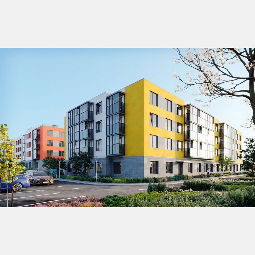 1-к. квартира, 35,6 м², 4/4 эт.