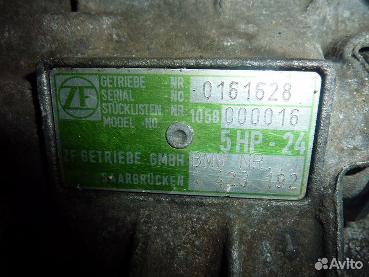 5hp24 bmw АКПП bmw x5 bmw e38 bmw e39 4.4 M62