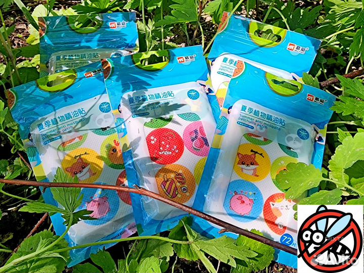 Наклейки (пластырь) от комаров, мошек