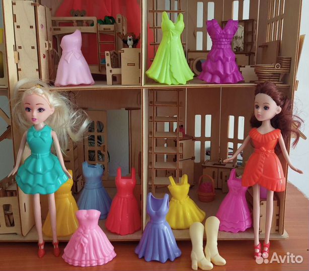 Куколки с одеждой