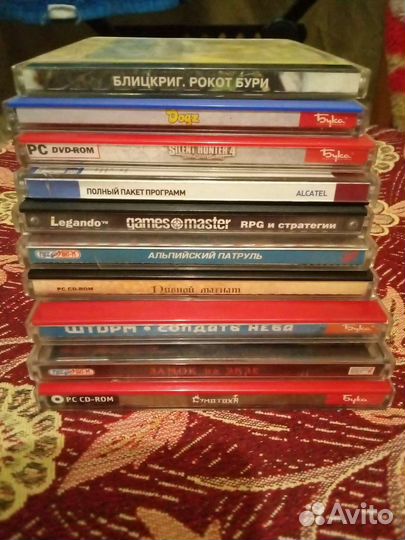 PC Диски. Игры и программы (лицензионные)