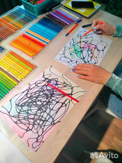 Нейрографика в парке арт завтрак мастер класс