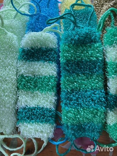 Мочалка ручной работы