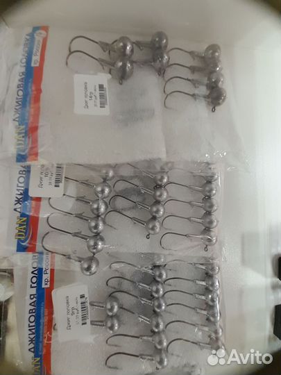 Джиг головки в ассортименте