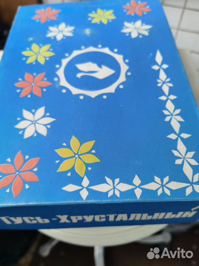 Хрустальные стаканы гусь хрустальный