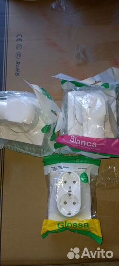 Вилка+розетка для электрических плит blanca