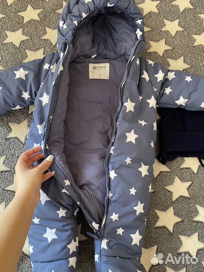 Комбинезон демисезонный 68 74