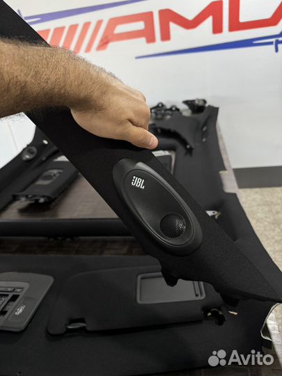 Потолок с панорамой на Toyota camry