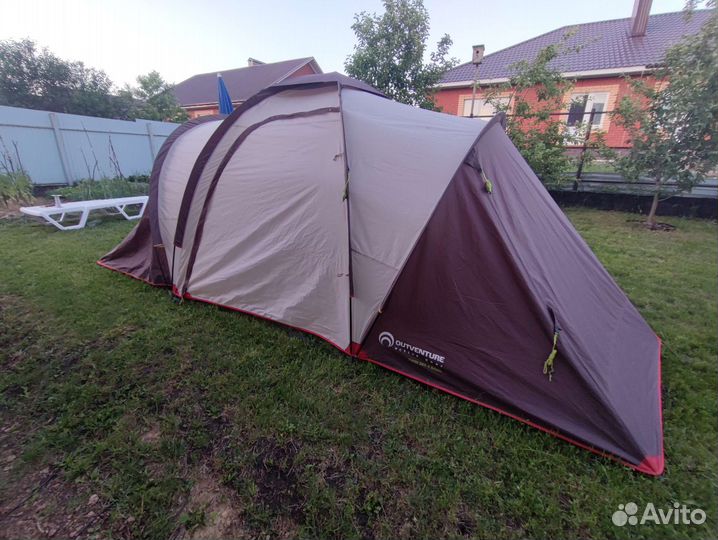 Палатка кемпинговая 4 местная прокат аренда