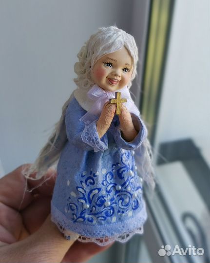 Ватные елочные игрушки