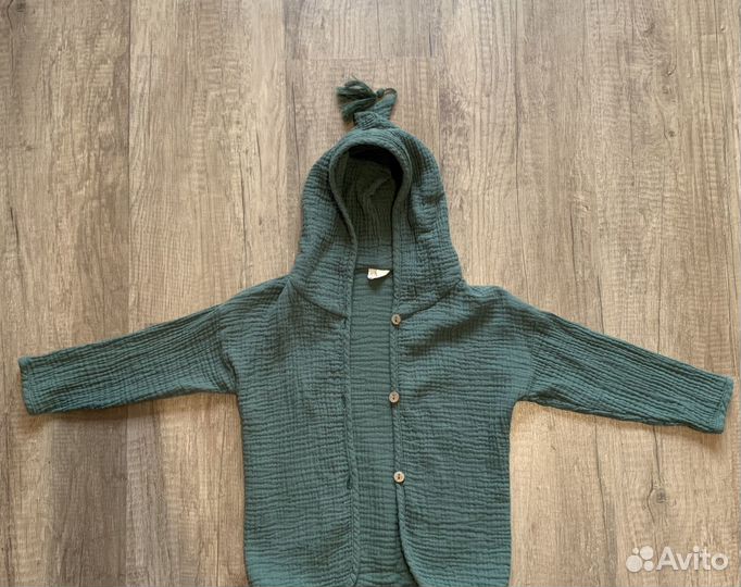 Муслиновый кардиган детский