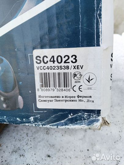 Пылесос Самсунг рабочий