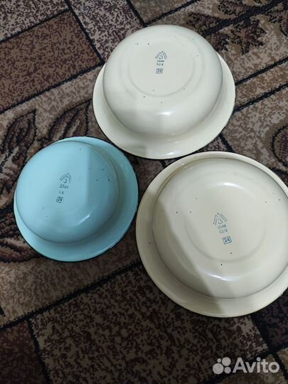 Миска эмалированная СССР