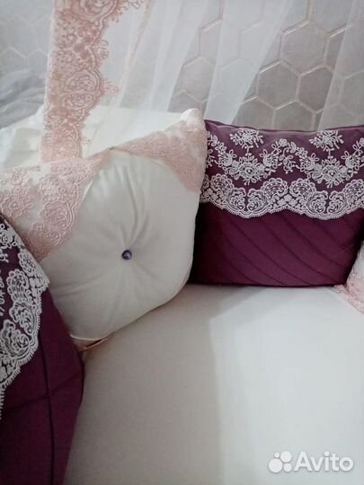 Десткое постельное белье ручной работы