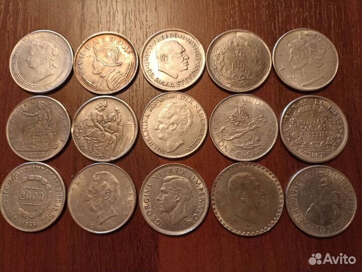 Копии редких иностранных монет