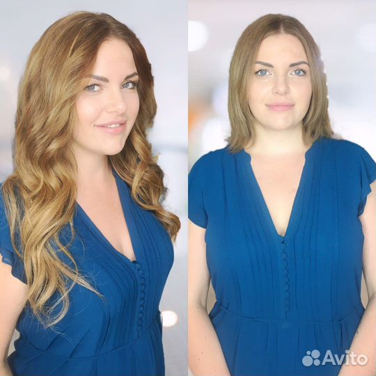 Коррекция наращённых волос