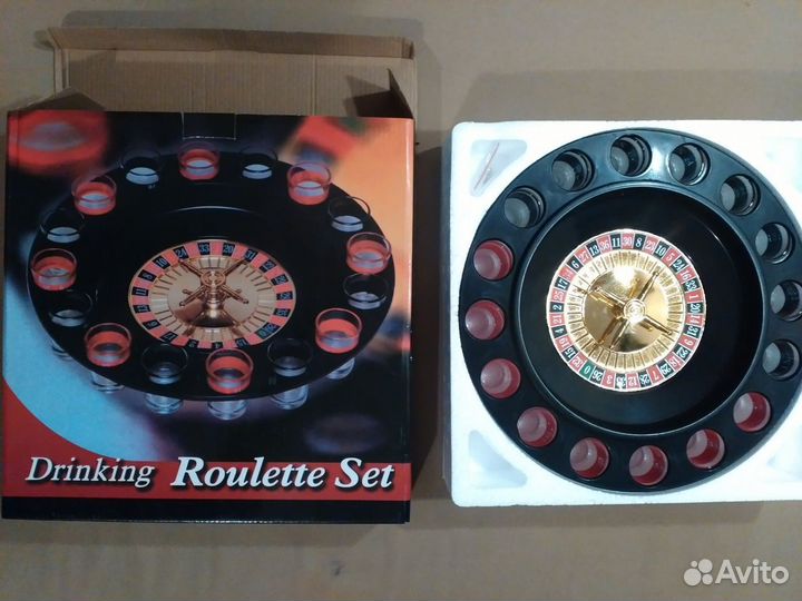 Игра для взрослых. Рулетка со стопками