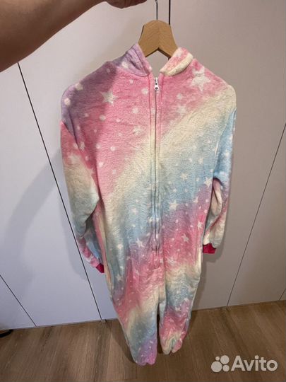 Пижама кигуруми единорог новая 160 см