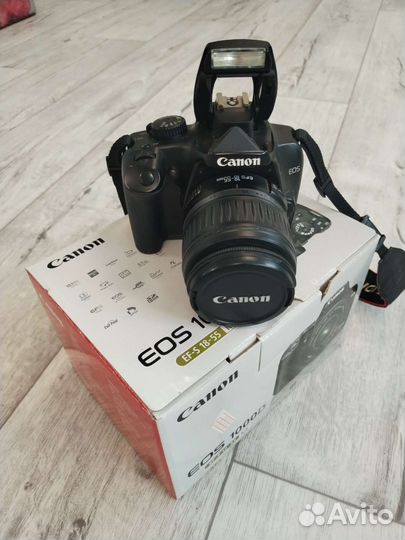 Зеркальный фотоаппарат canon