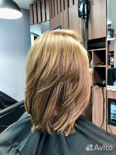 Окрашивание в один тон