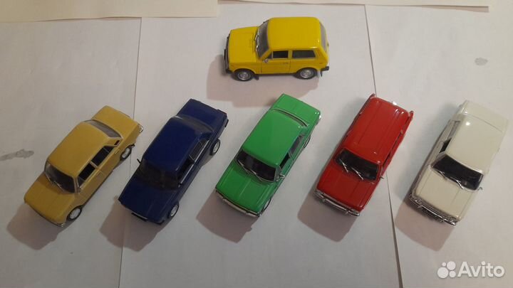 Модели Ваз 1:43