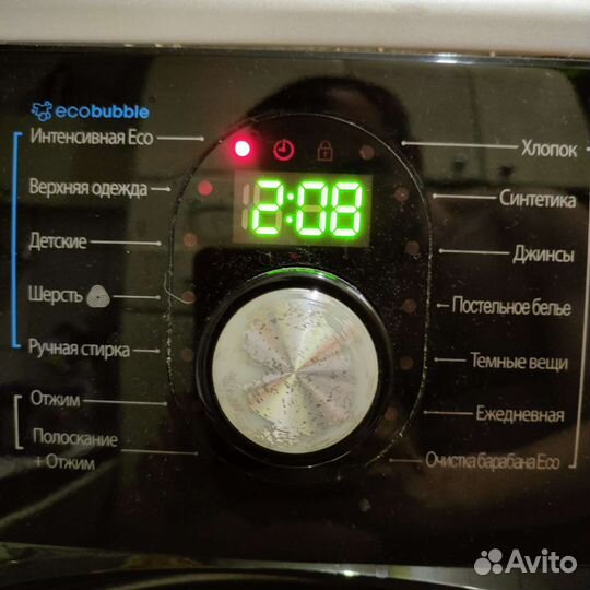 Стиральная машина samsung eco bubble 6 кг