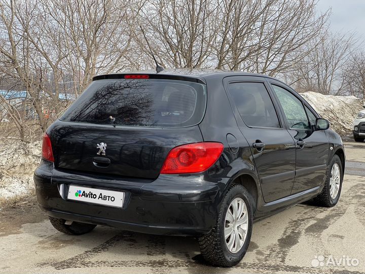 Peugeot 307 1.6 AT, 2007, 159 898 км