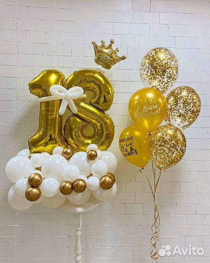 Гелиевые шары, фигуры из шаров