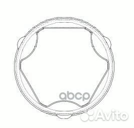 233750001 Пыльник шруса кпп ford fiesta V 1.3,1