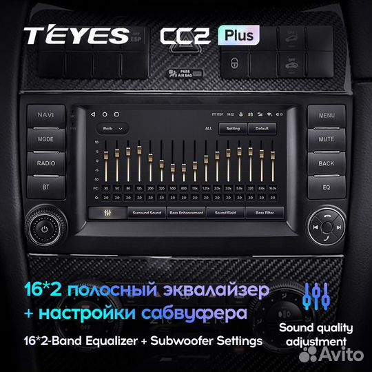 Магнитола Мерседес C класс W203 2004-2011 Teyes