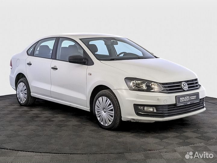 Volkswagen Polo 1.6 AT, 2018, 104 329 км