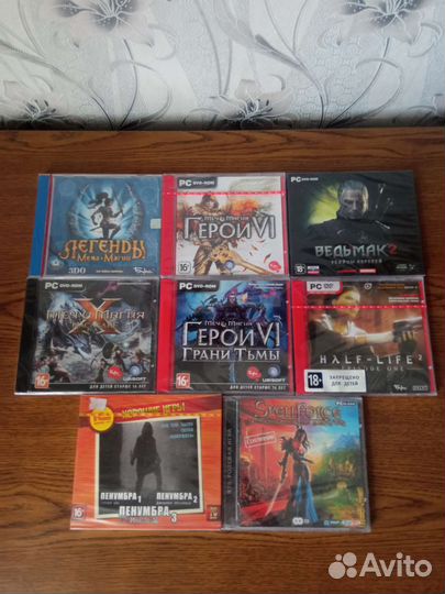 Редкие издания игр на PC