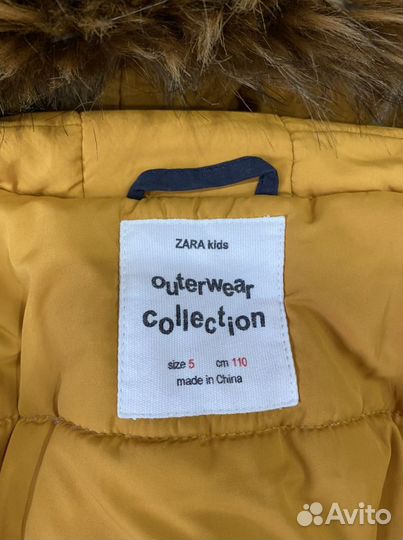 Парка Zara 110 см, 5 лет