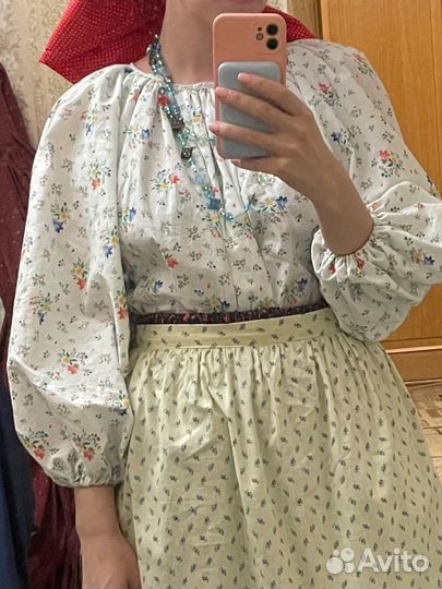 Рубаха народный костюм женский, для девочки