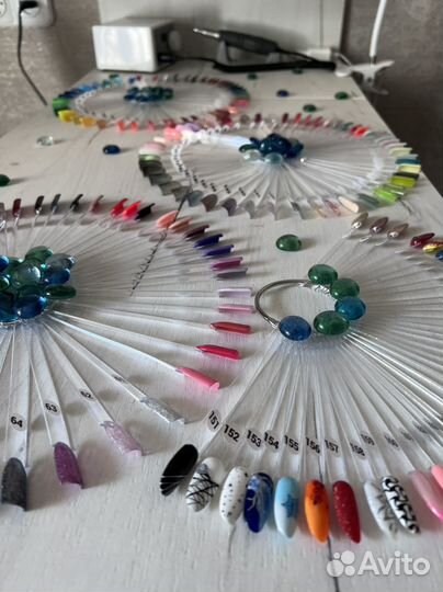 Маникюр наращивание на дому