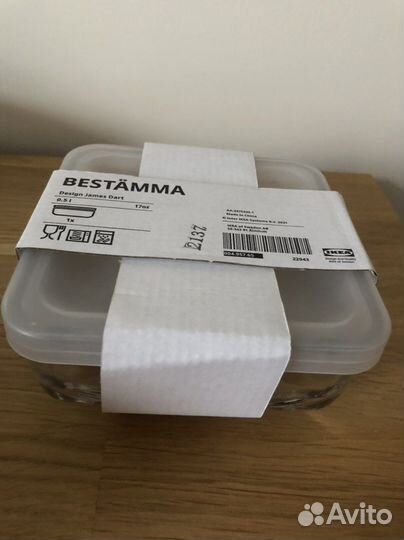Контейнер для хранения продуктов IKEA