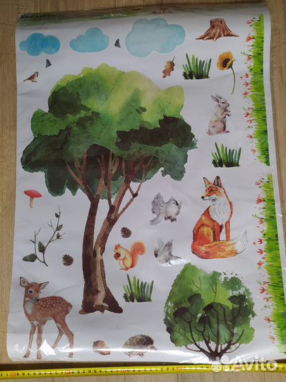 Интерьерные наклейки