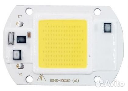 Светодиодная матрица 6040-F2525 20Вт. 1700 лм. COB