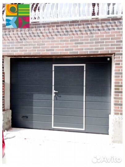Гаражные ворота alutech