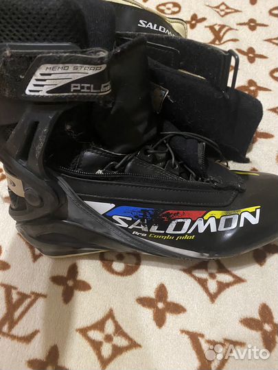 Лыжные ботинки коньковые salomon