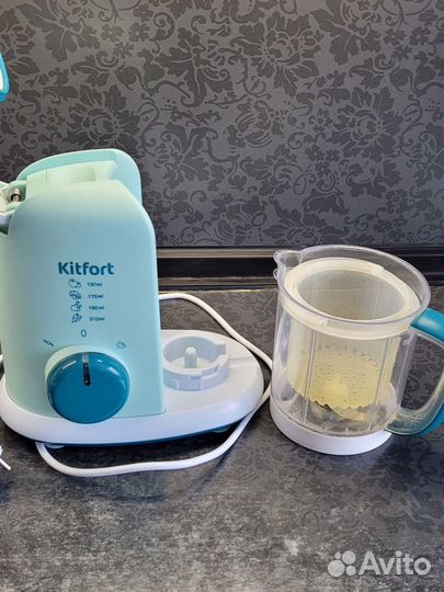 Пароварка блендер kitfort