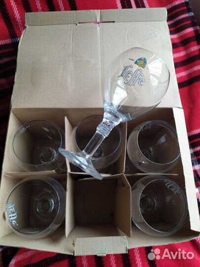 Пивные бокалы leffe 0,5 л