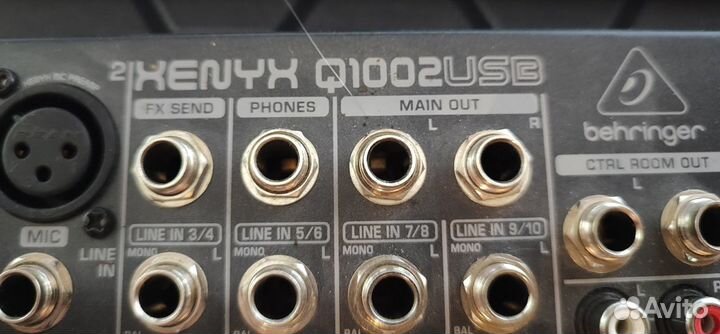 Микшерный пульт behringer xenyx q1002usb