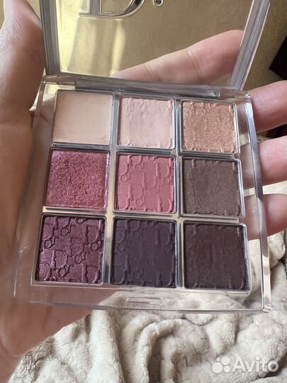 Тени Dior backstage